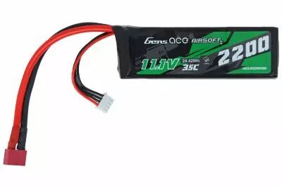 Batterie LiPo 11.1v 2200mAh 35C Dean Gens Ace