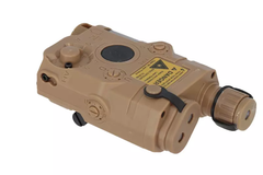 Boîtier AN / PEQ 16 Battery Case Tan GFC référence GFA-06-017213-00