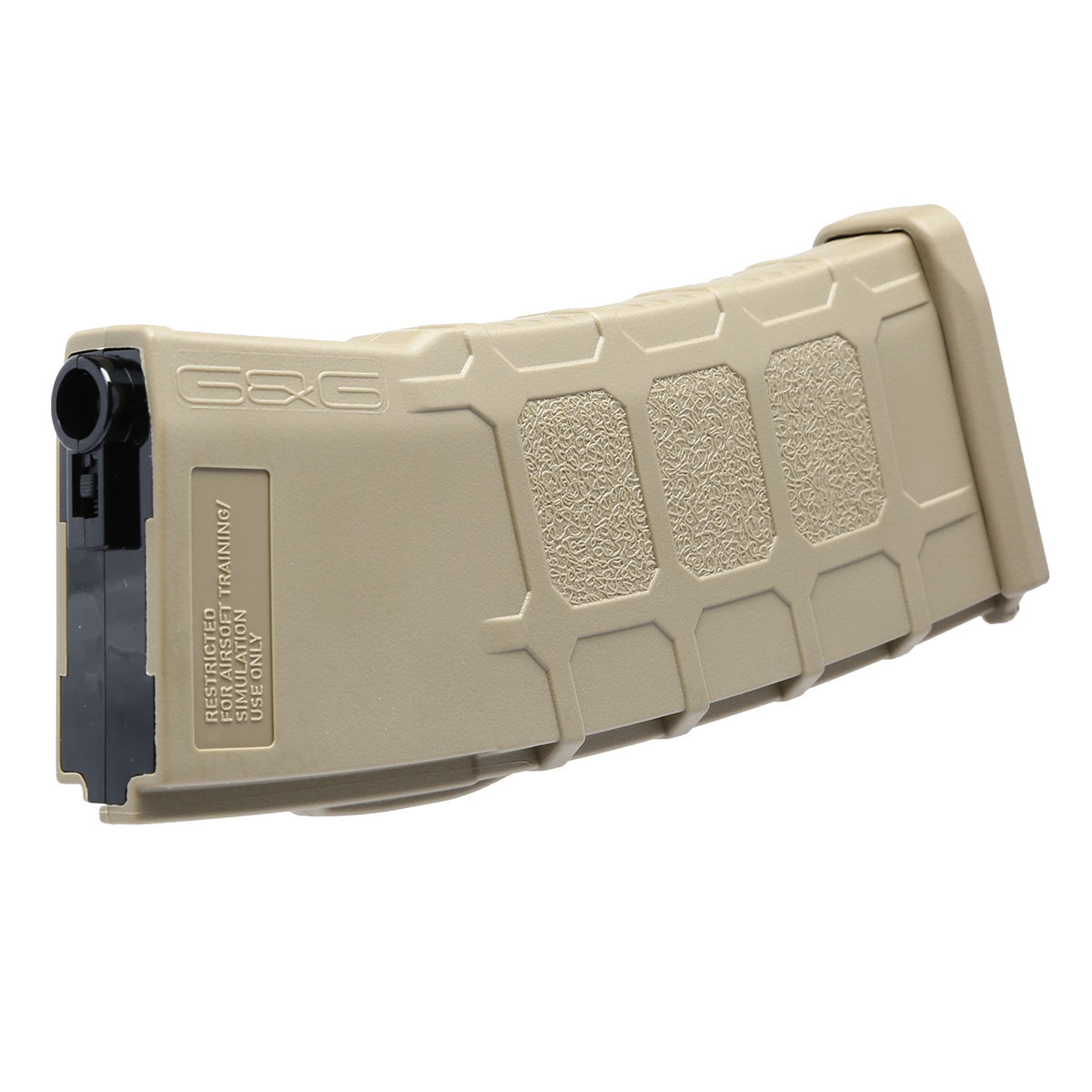 Chargeur AEG G&G G2 90 billes Tan — Réf. S10584