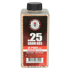 Billes traçantes G&G 0,25 g rouges 2700 billes — Réf. S10750