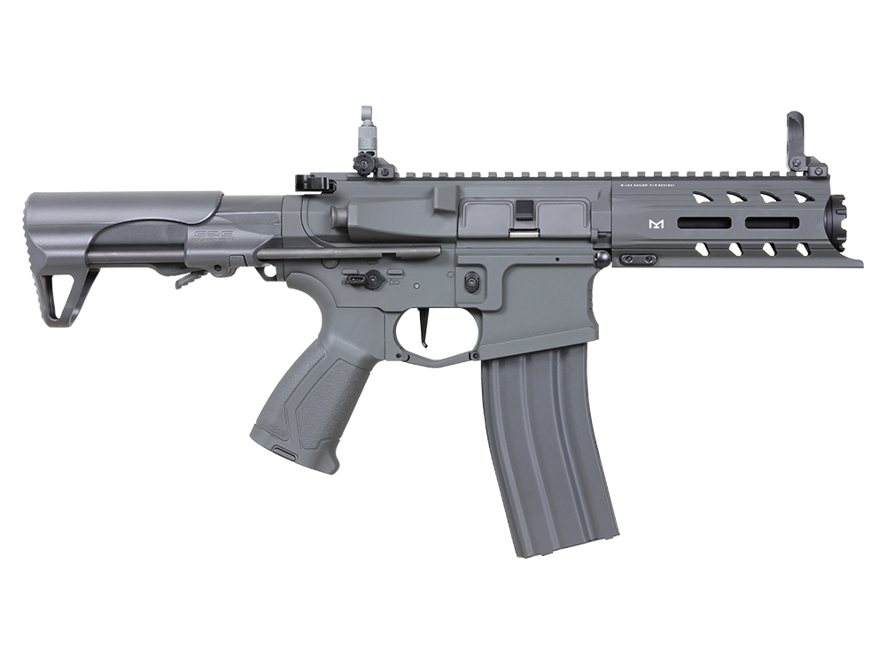 Réplique longue airsoft G&G ARP 556 6 mm — Gris — Réf. S13054 — composant du pack AW