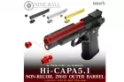 Outer Barrel 2 Way Non-recoil Red pour Hi-capa 5.1 Marui Nine Ball – vue 4