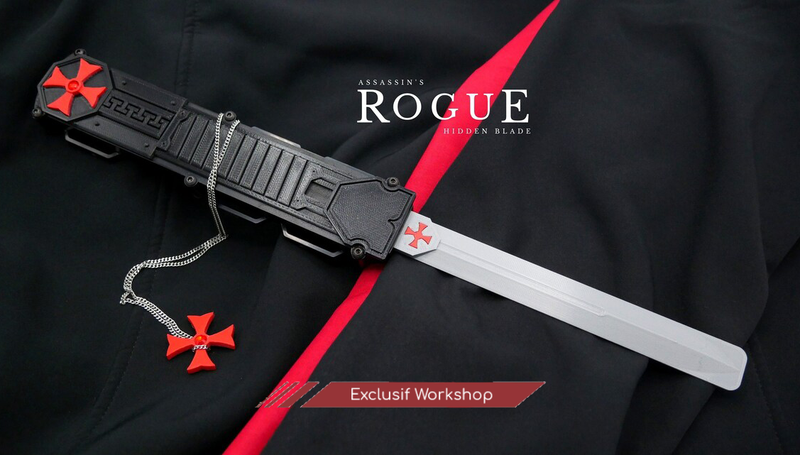 Lame secrète Shay Patrick Cormac - Double action - Assassin's Creed Rogue  - Hidden Blade