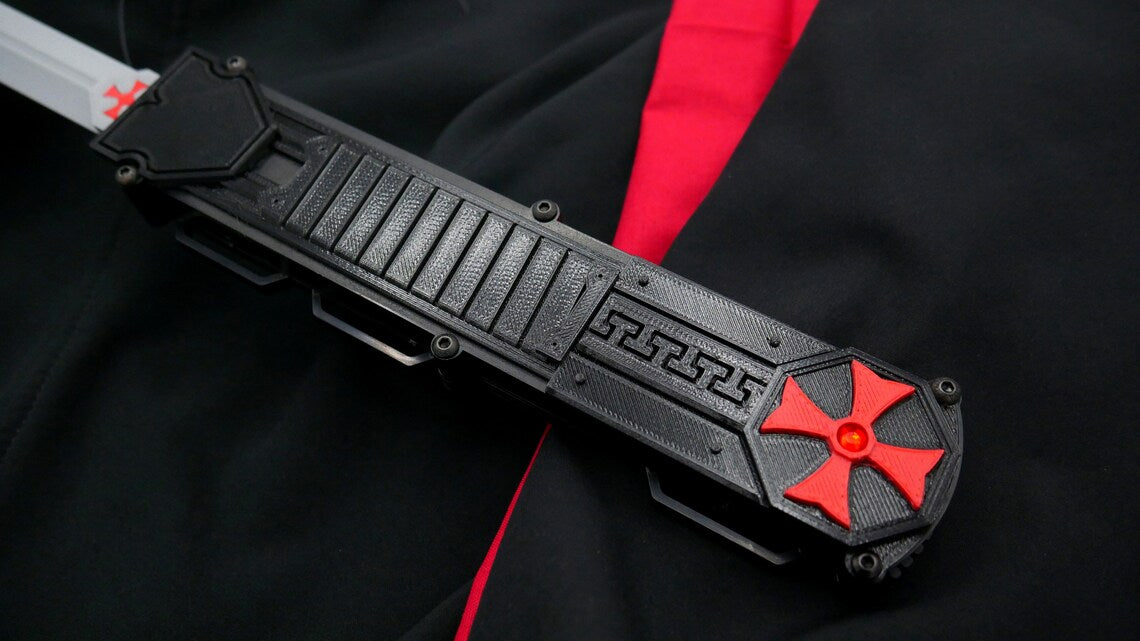 Réplique cosplay de la lame de Shay Cormac à double action – Rawice