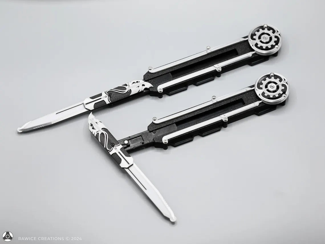 Lame secrète double action Connor Kenway en plastique – Rawice Creations