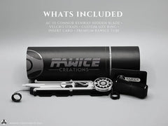 Lame secrète double action Connor Kenway en plastique – Rawice Creations