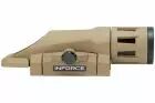 Lampe tactique HML White Gen2 Tan 400 Lumens Inforce – vue 4