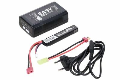 Kit batterie LiPo 7,4V 1000 mAh avec chargeur EASY Specna Arms