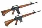 Kit crosse / poignée pistolet / garde-main noyer pour M16A1 Trench Airsoft – vue 8