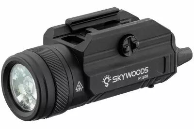 Lampe tactique 800 Lumens laser vert PL800 Skywoods