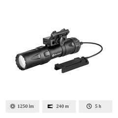 Lampe tactique Olight Odin Mini M-LOK – 1 250 lm