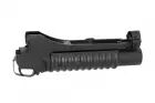 Lance grenade M203 court métal noir et grenade 40mm D-Boys – vue 4