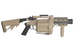 Lance-grenades Airsoft MGL 6 coups 40 mm – ICS