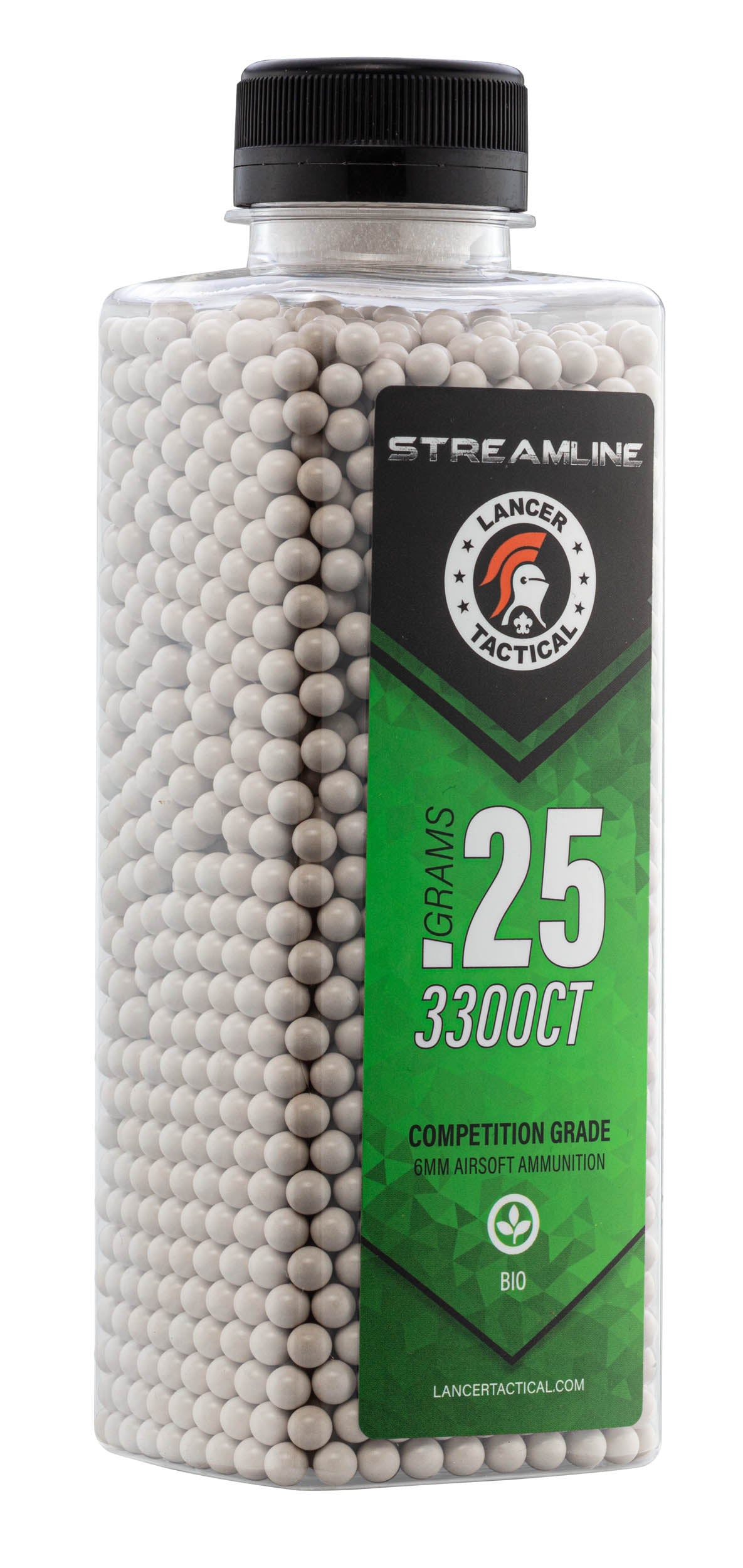 Billes STREAMLINE Bio Lancer Tactical 0,25 g BB3355 – bouteille 3300 billes