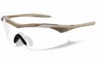 Lunettes balistiques VAPOR 3 verres Tan WILEY X – vue 4