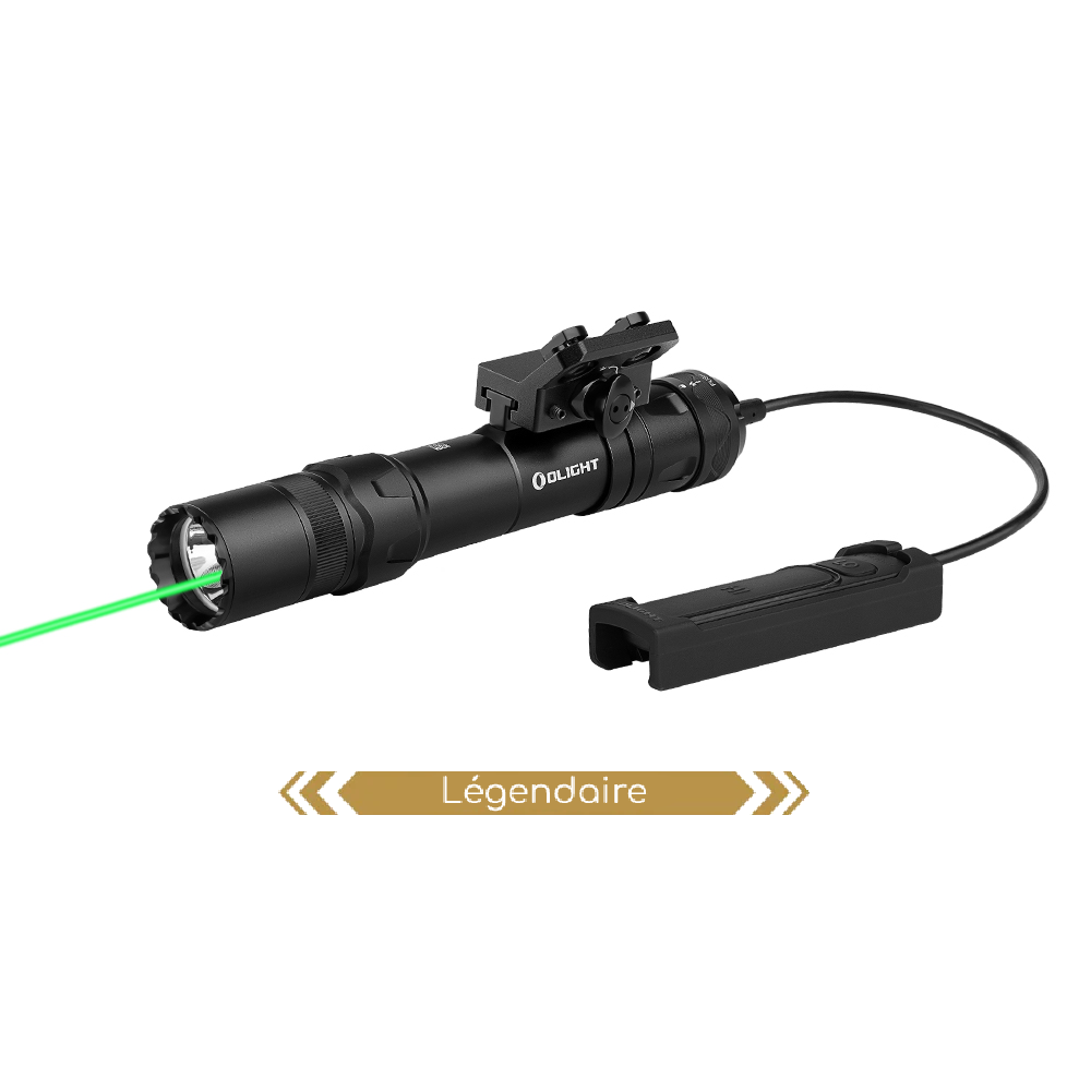 Olight Odin GL | Lampe torche avec laser vert 1500 Lumens