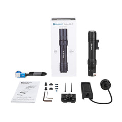 Lampe tactique Olight Odin GL avec laser vert – 1 500 lm