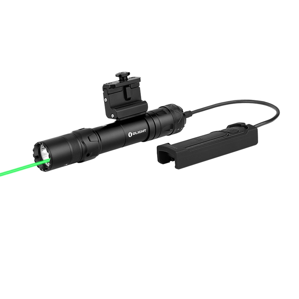 Lampe tactique Olight Odin GL avec laser vert – 1 500 lm