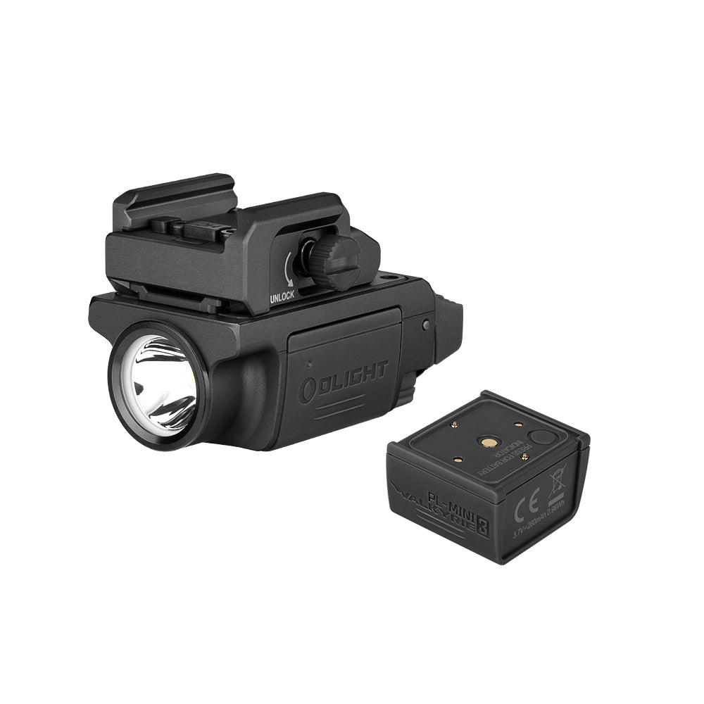 Lampe tactique Olight PL-Mini 3 Valkyrie – 600 lm, 2 batteries