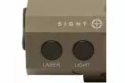 Pointeur laser vert / lampe 300 lumens LoPro Mini Dark Earth SIGHTMARK – vue 8