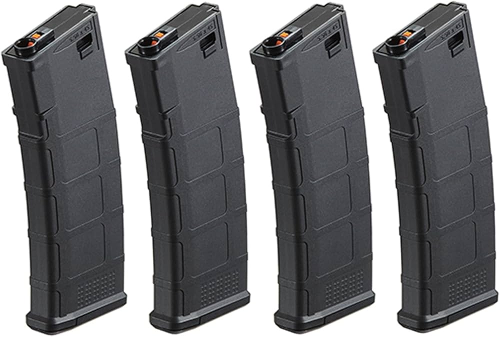 Lot de 4 chargeurs AEG M4 Poseidon 220 billes — POS4022