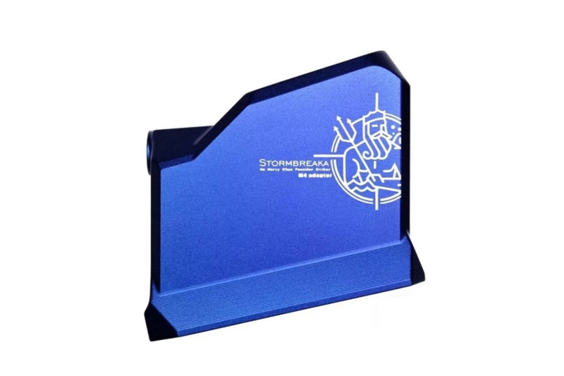 Adaptateur HPA GBB pour chargeur M4 Poseidon — Bleu — Réf. POS4010
