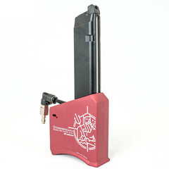 Poseidon adaptateur HPA GBB chargeur M4 rouge — POS4009