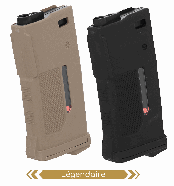 Pack M4 HK416 Assassin Workshop – trois chargeurs PTS EPM1-S 170 billes