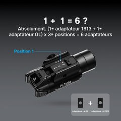 Lampe tactique longue portée Olight PL Turbo Valkyrie – 800 lm