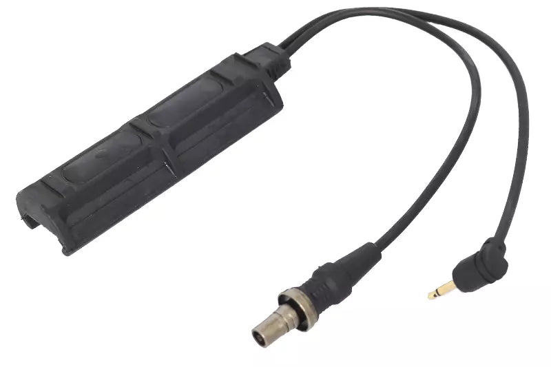 Switch Tactical Dual Remote Noir pour DBAL / PEQ15 et lampe M300 / M600 WADSN