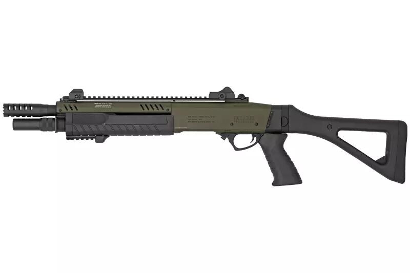 Fusil à pompe FABARM STF12 Compact 11" OD Gaz BO-Manufacture