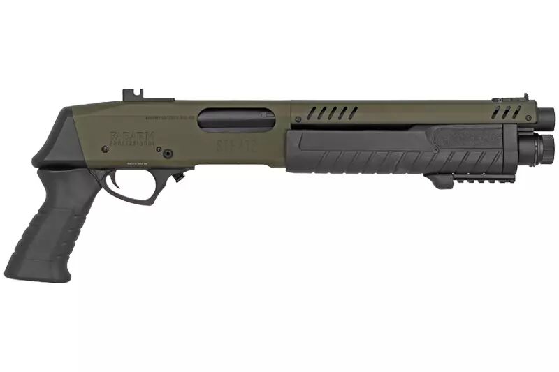 Fusil à pompe FABARM STF12 Short Initial OD Gaz BO-Manufacture – vue 4