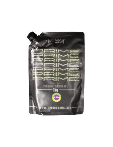Specna Arms PRIME Bio traçantes vertes 0,20 g sachet 1 kg — SA7034