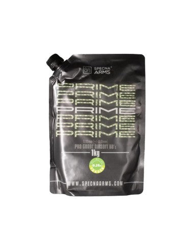 Specna Arms PRIME Bio traçantes vertes 0,25 g sachet 1 kg — SA7035