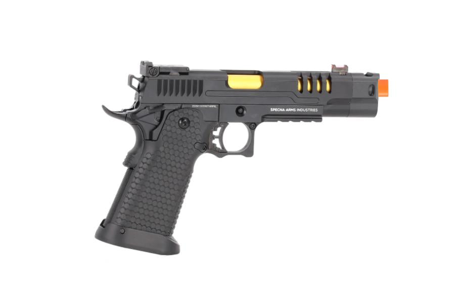 Specna Arms SA-VGP23 VAPOR GBB 6 mm – Noir / Or — composant du pack AW