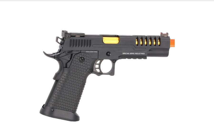 Specna Arms SA-VGP25 VAPOR GBB 6 mm – Noir / Or — composant du pack AW