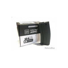 Lot de 5 chargeurs AEG Specna Arms S-MAG AK 175 billes noir — SA44443
