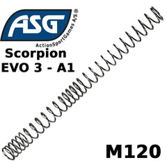 Ressort M120 pour Scorpion EVO 3 A1 – ASG