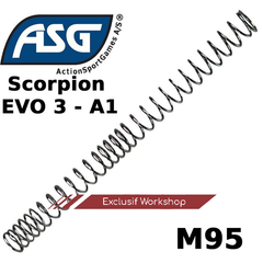 Ressort ASG M95 pour CZ Scorpion EVO 3 A1 — composant du pack AW