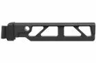 Tube de crosse ST-6 skeleton métal rabattable noir AK GHK / LCT / CYMA 5KU – vue 5