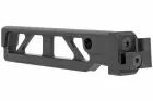 Tube de crosse ST-6 skeleton métal rabattable noir AK GHK / LCT / CYMA 5KU – vue 4