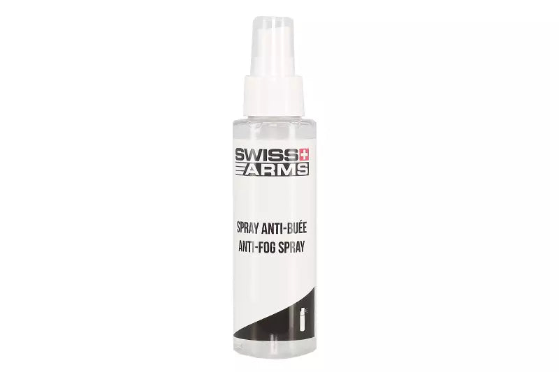 Spray anti-buée 100 ml pour lunettes et masques – Swiss Arms