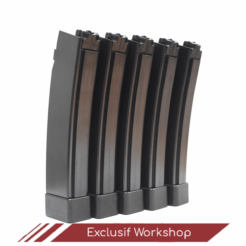 Lot de 5 chargeurs Wolverine EVO / MTW 9 mm — WOLV4445