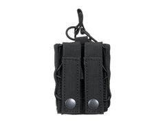 Pochette MOLLE polyvalente noire 1000D – 8FIELDS
