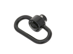 Émerillon QD à bouton-poussoir en acier noir – CYMA