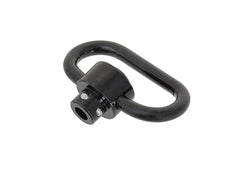 Émerillon QD à bouton-poussoir en acier noir – CYMA
