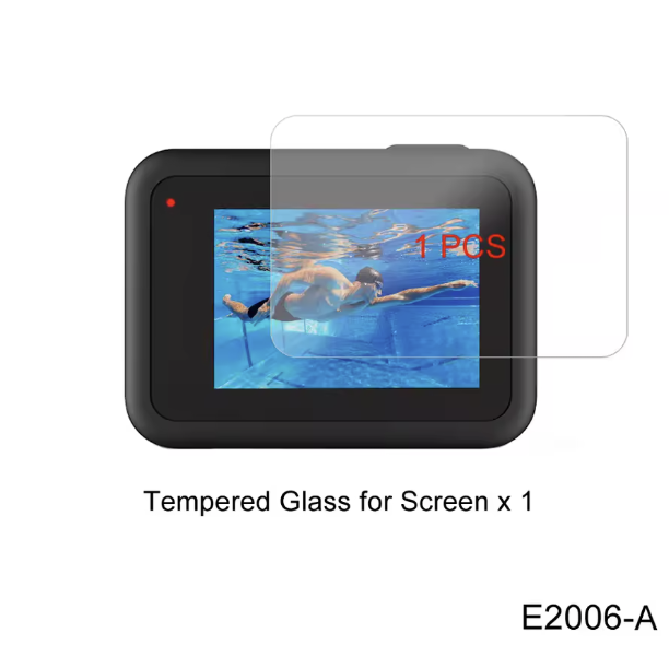 Protection écran et lentille en verre trempé pour GoPro Hero 8