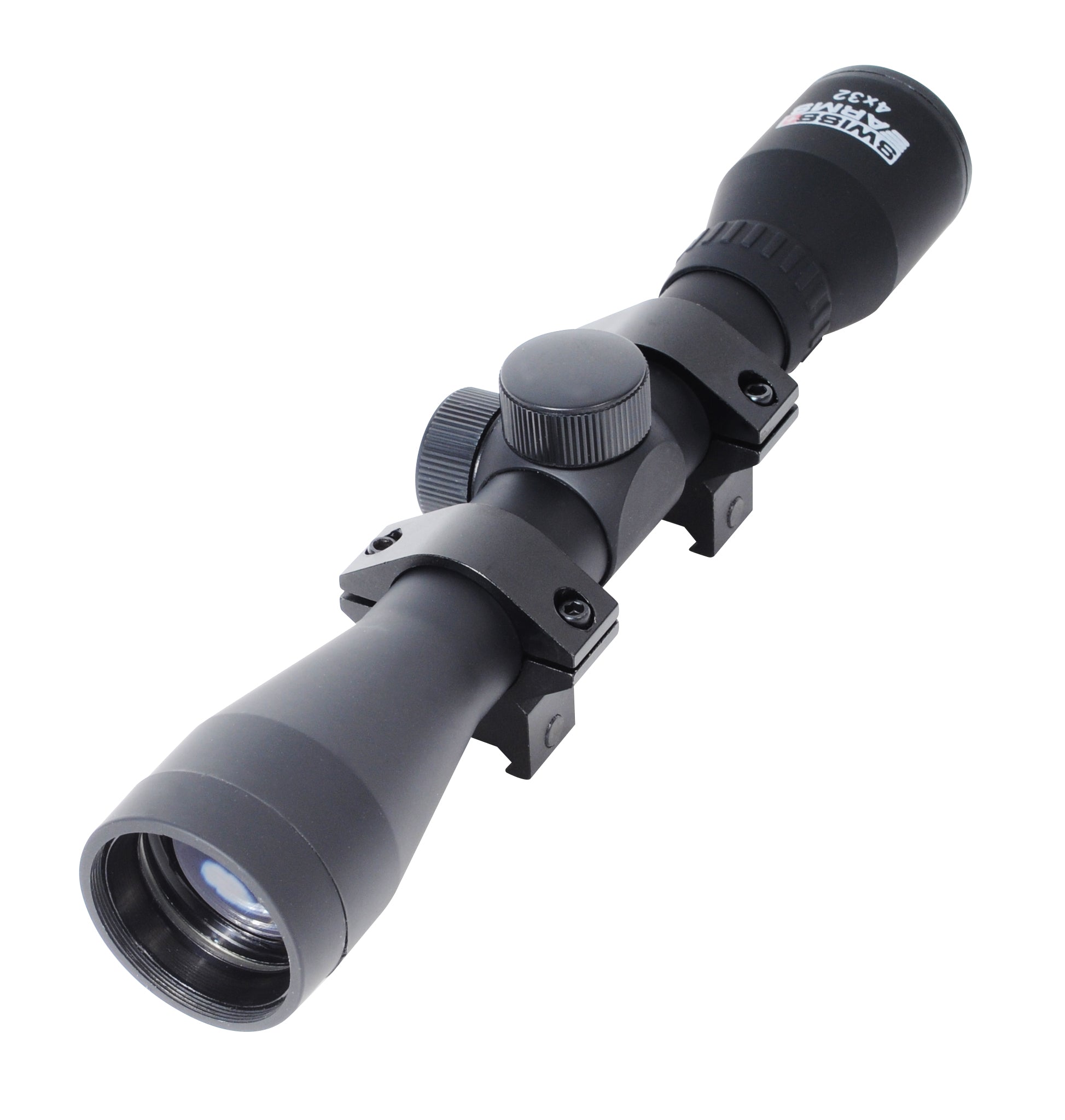 Lunette Swiss Arms 4x32 – vue latérale
