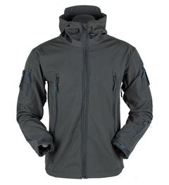 Veste Softshell imperméable à capuche – Multipoches