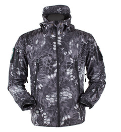 Veste Softshell imperméable à capuche – Multipoches